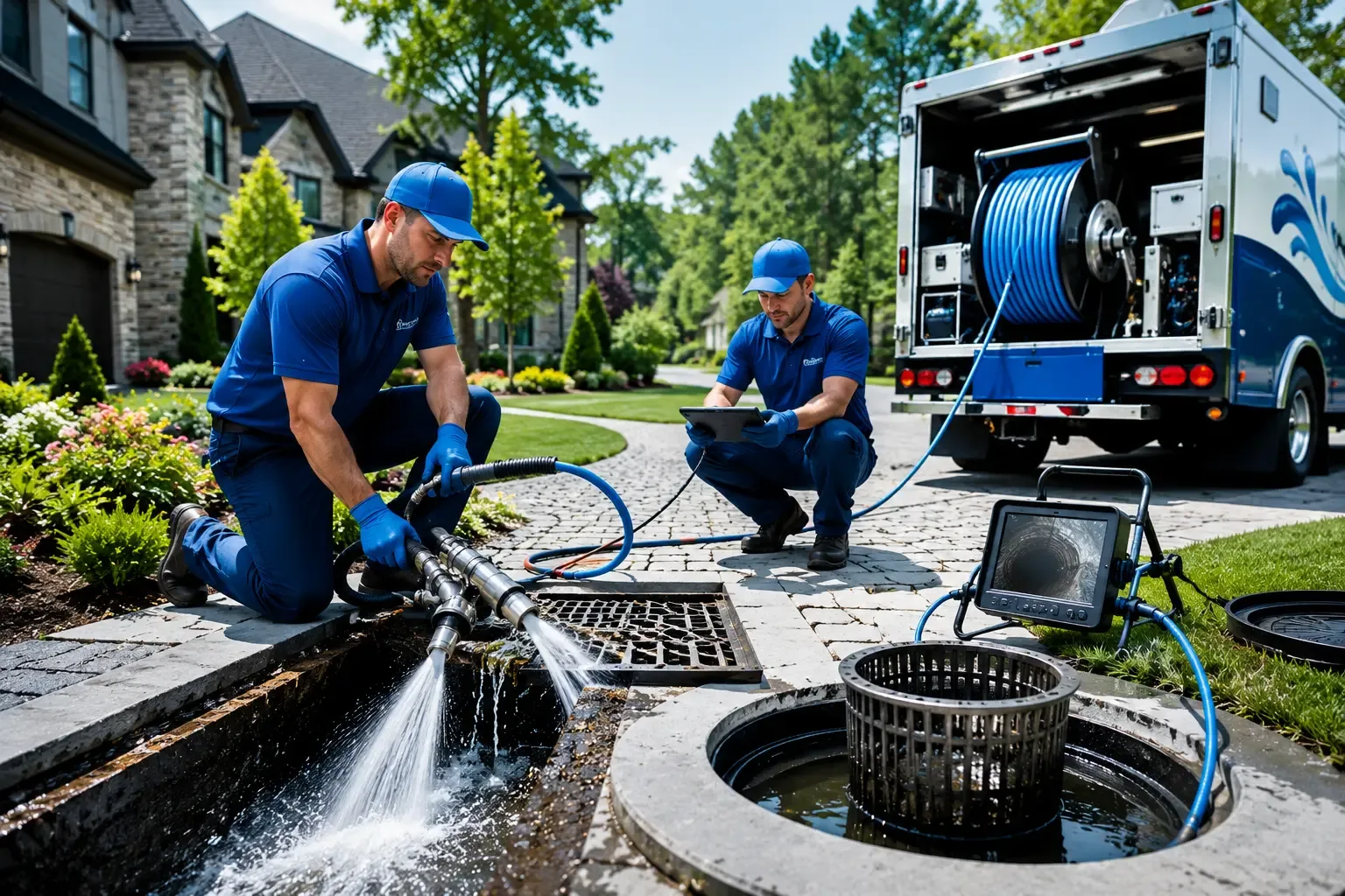 Local outdoor drain cleaning professionals in Callands, VA