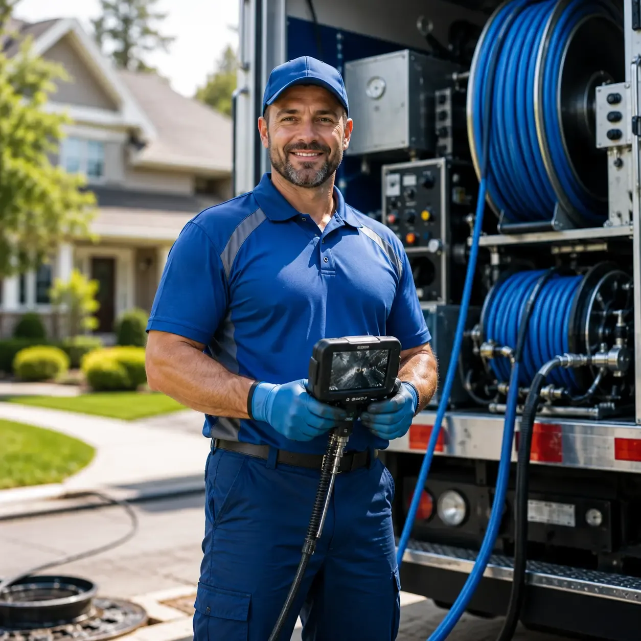 Local outdoor drain cleaning specialists in Callands, VA